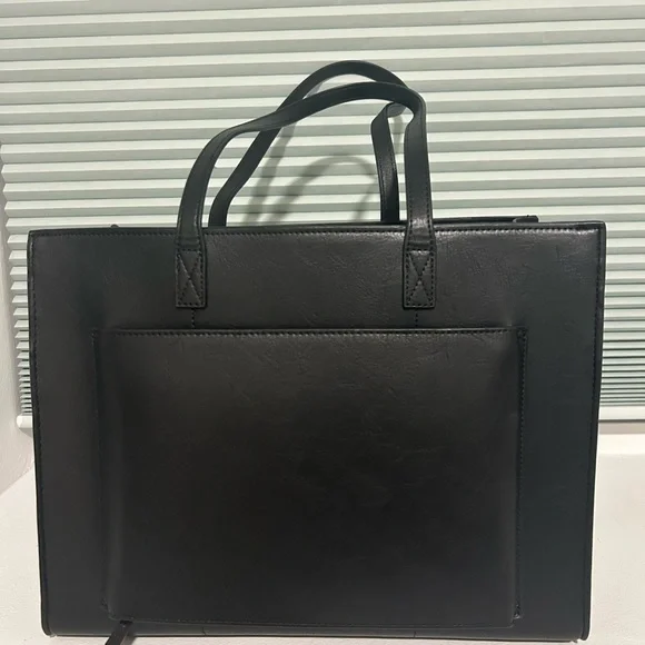 BEIS Black Work Tote Bag - Picture 2 of 5
